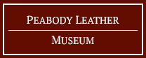 Peabody Leather Museum Button